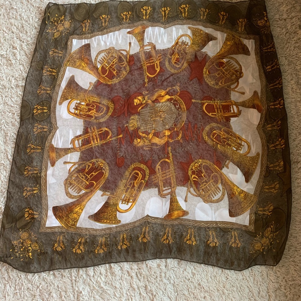 Seoul Korea 1989 scarf